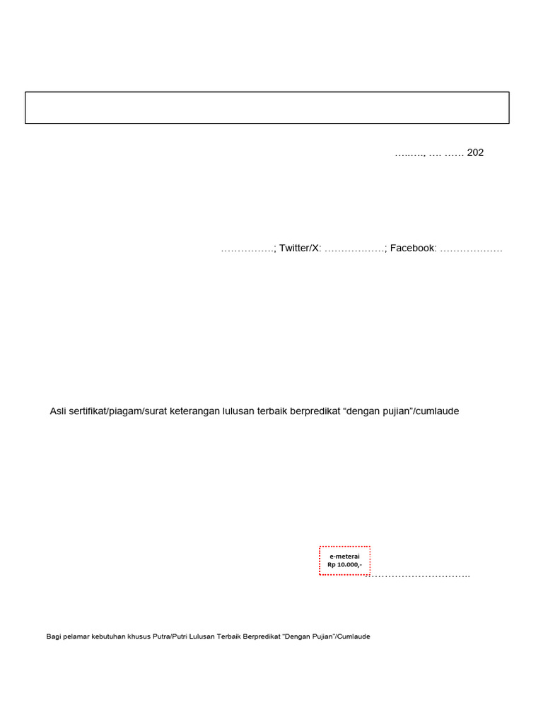 Format Surat Pengumuman Penerimaan Cpns Kemenkes 2024 PDF