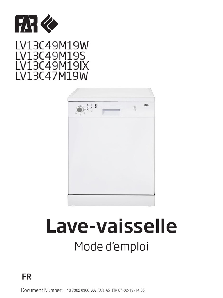 Lave Vaisselle PDF — free download