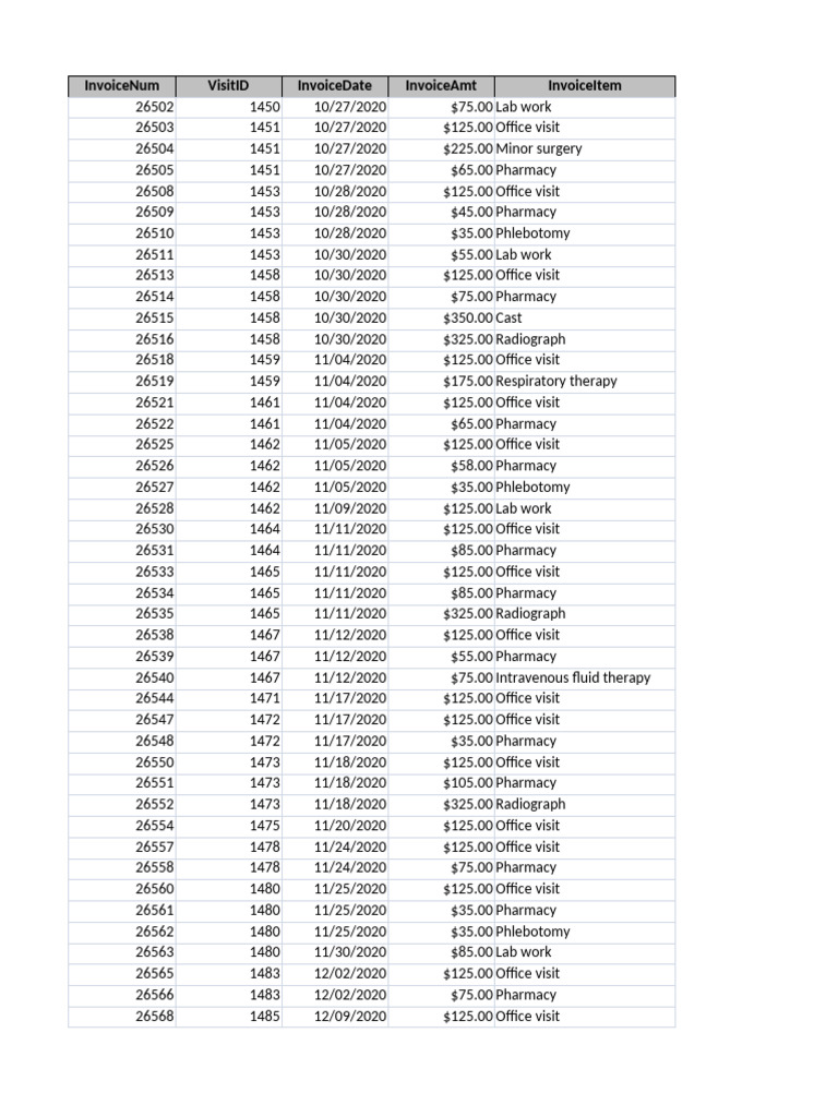 Support AC 2 Invoices | PDF