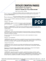 Contrato Individual de Trabalho Por Prazo In Deter Min Ado