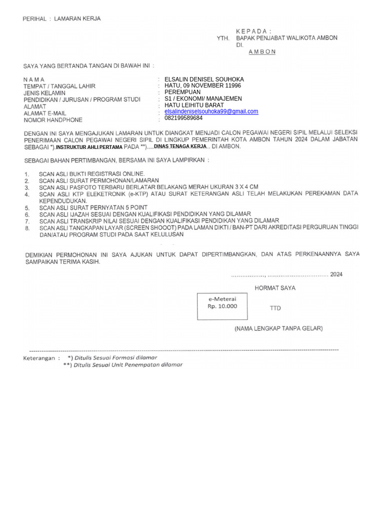 Pengumuman penerimaan cpns tahun 2024 25 pdf