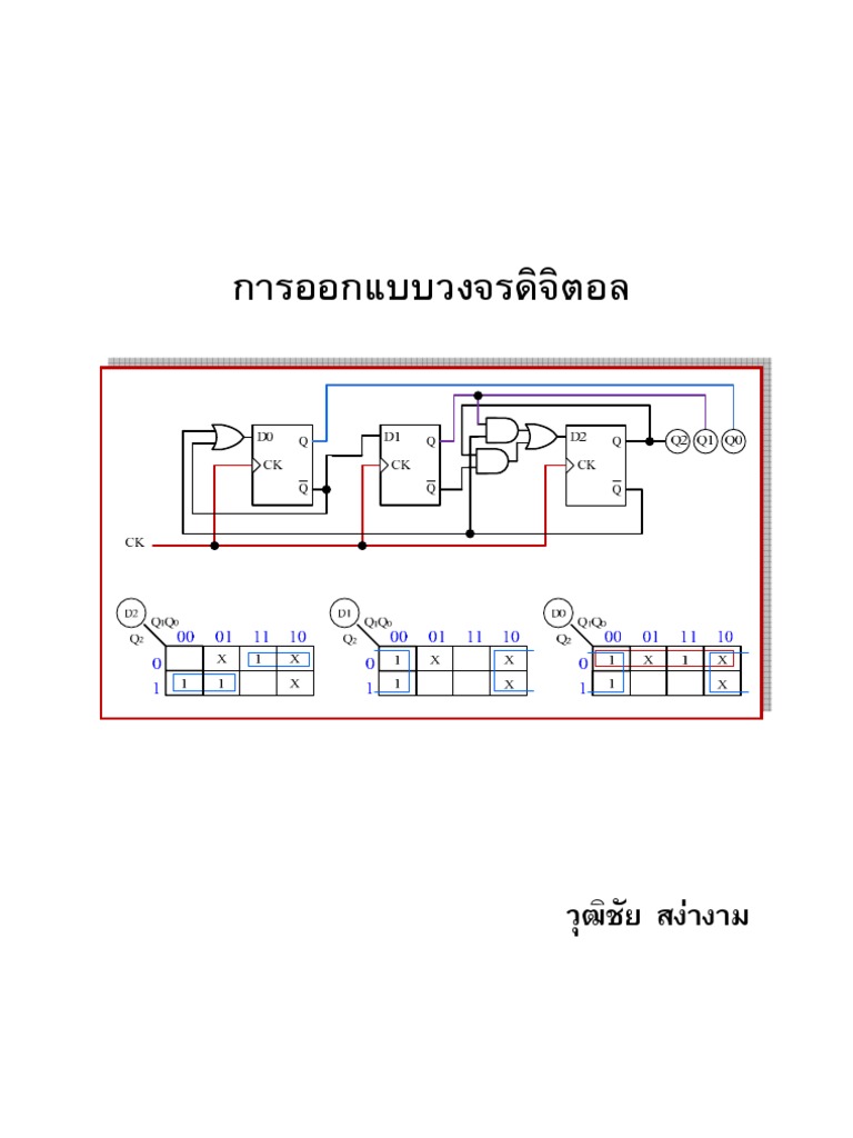 หนังสือ การออกแบบวงจรดิจิตอล_เฉพาะสารบัญ