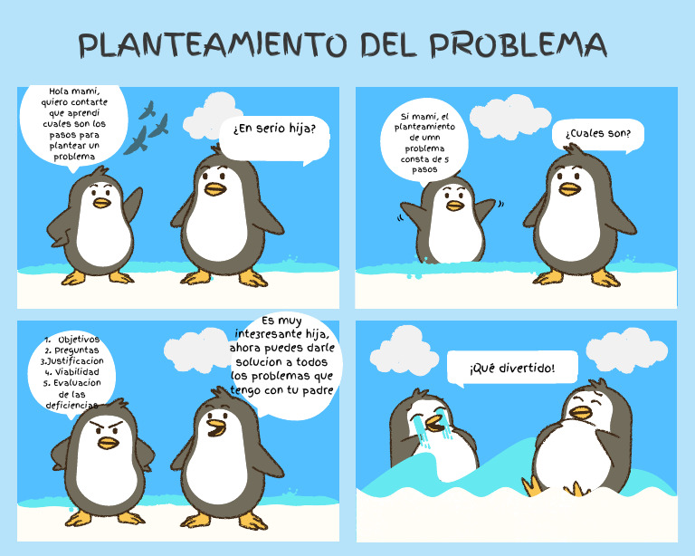 Comic Planteamiento Del Problema | PDF