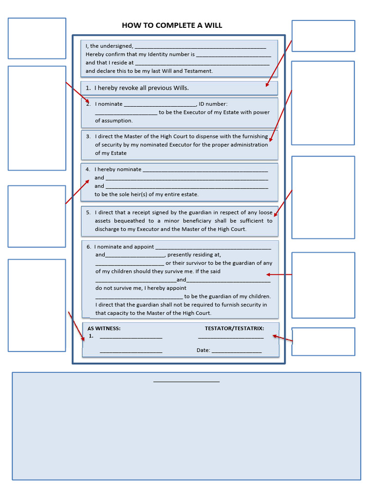 How_to_Complete_a_Will | PDF