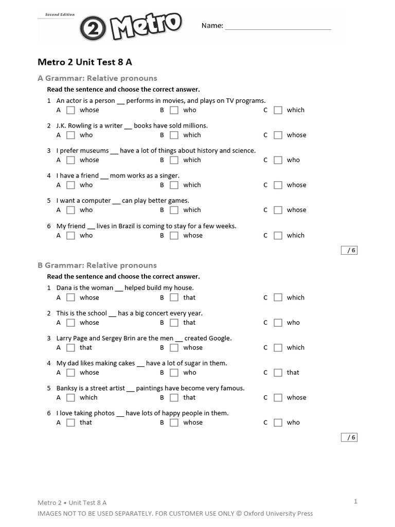 Metro 2 Unit 8a-300dpi Removed | PDF | Museum | Linguistics