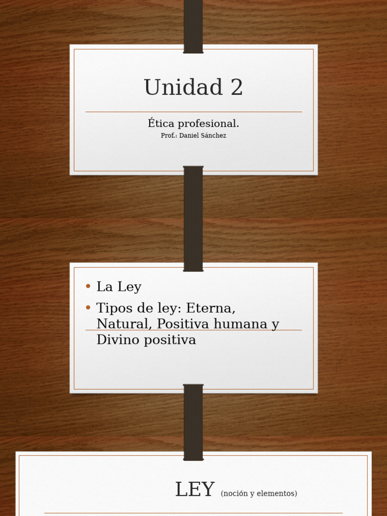 Unidad 2 la ley (2) (3) | PDF