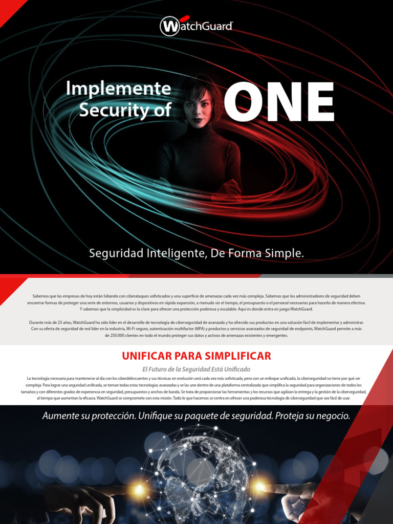 Brochure WatchGuard Corporate ESLA | PDF