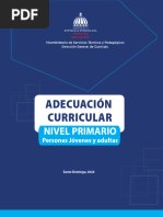 Adecuación Curricular Nivel Primario 2025 | PDF | Plan de estudios ...