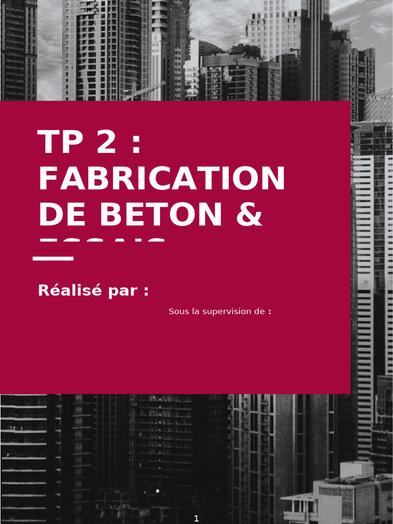 TP Beton | PDF