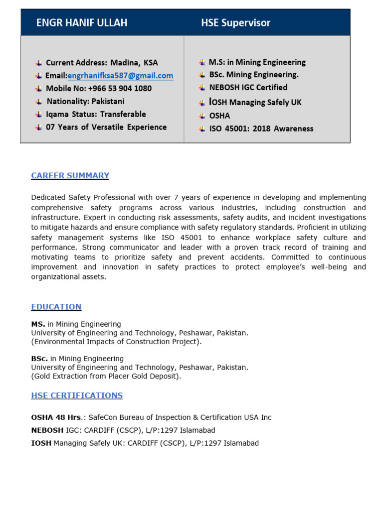 engr-hanif-hse-supervisor-cv-pdf
