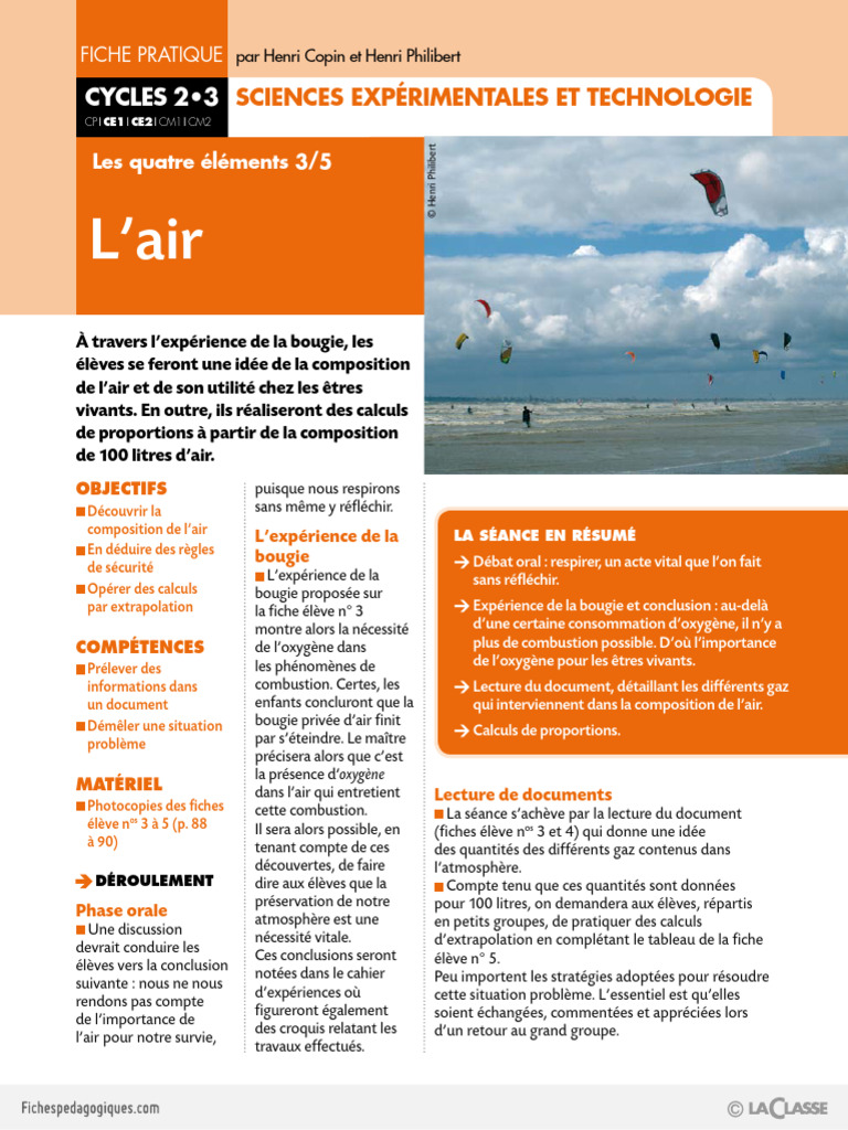 L'air | PDF