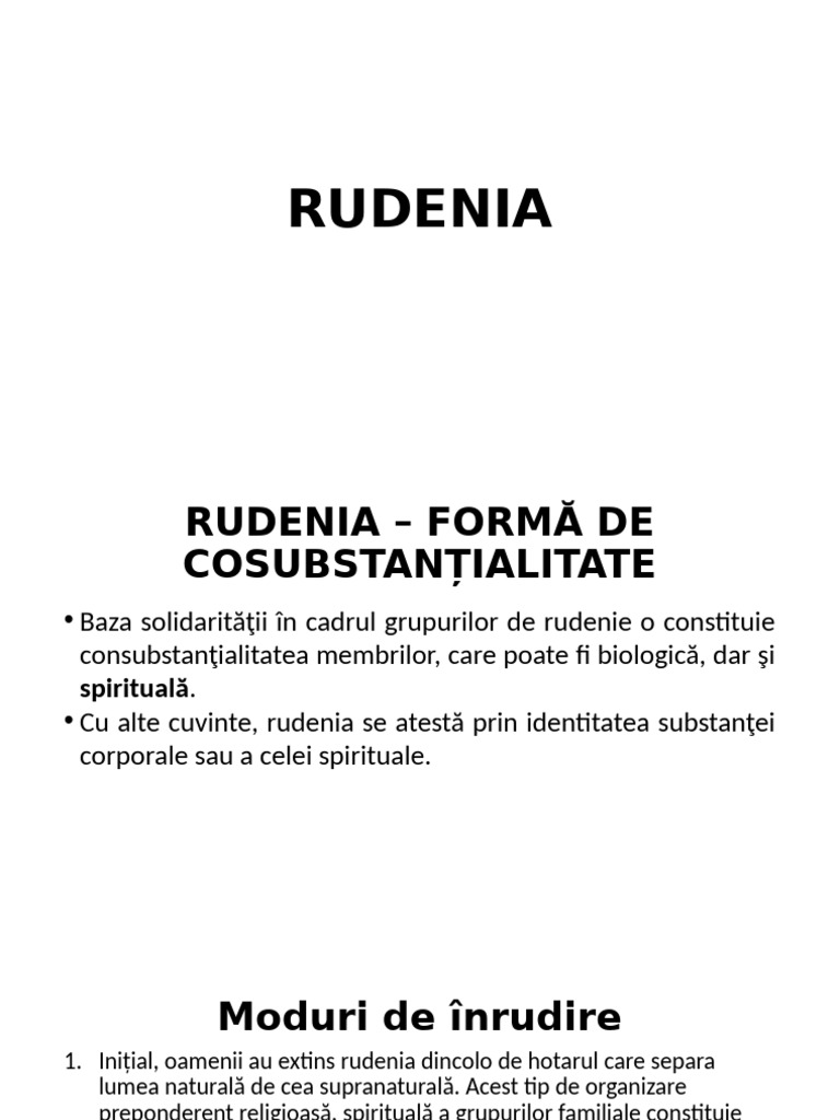 Rudenia | PDF