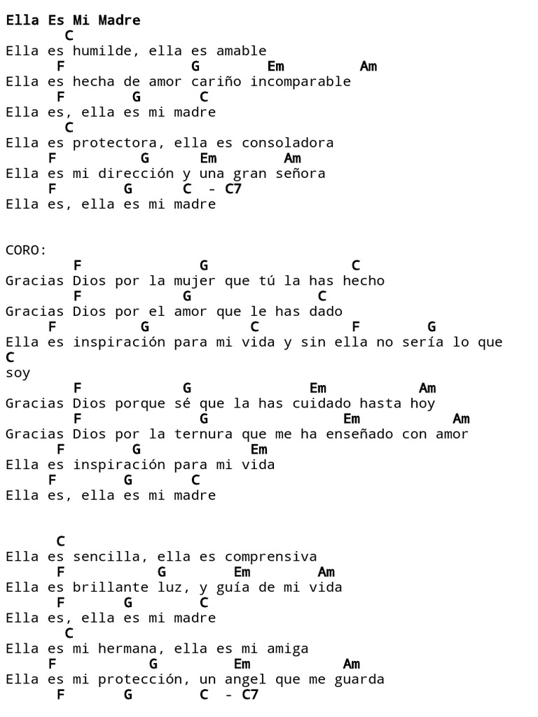 Ella Es Mi Madre | PDF