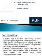 Satellite Systems: Perezz M Tumwesigye