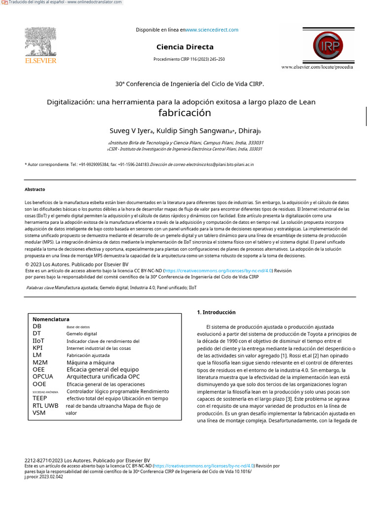 Digitalization A Tool For The Successful Longterm Adoption Of Lean