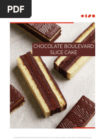 Chocolate Boulevard Slice Cake