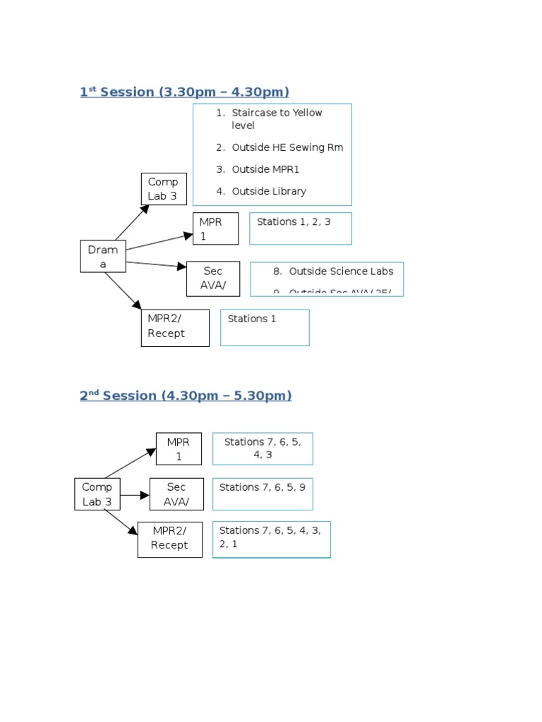 Session Schedule and Locations Guide | PDF | Science & Mathematics