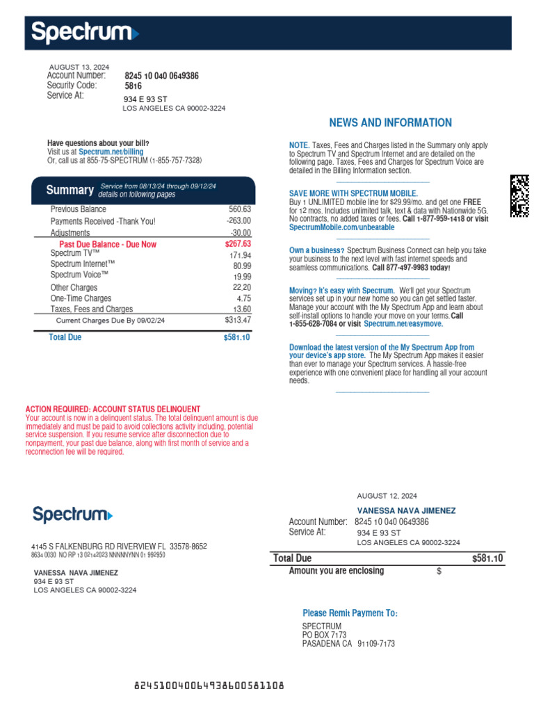 Account 8245100400649386 StatementDate 2024 08 13 StatementCode 1 | PDF ...