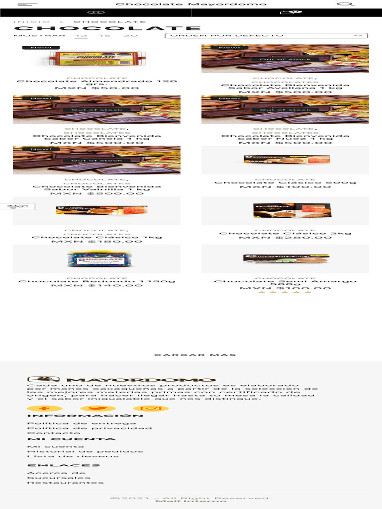 Chocolate Archivos - Chocolate Mayordomo | PDF