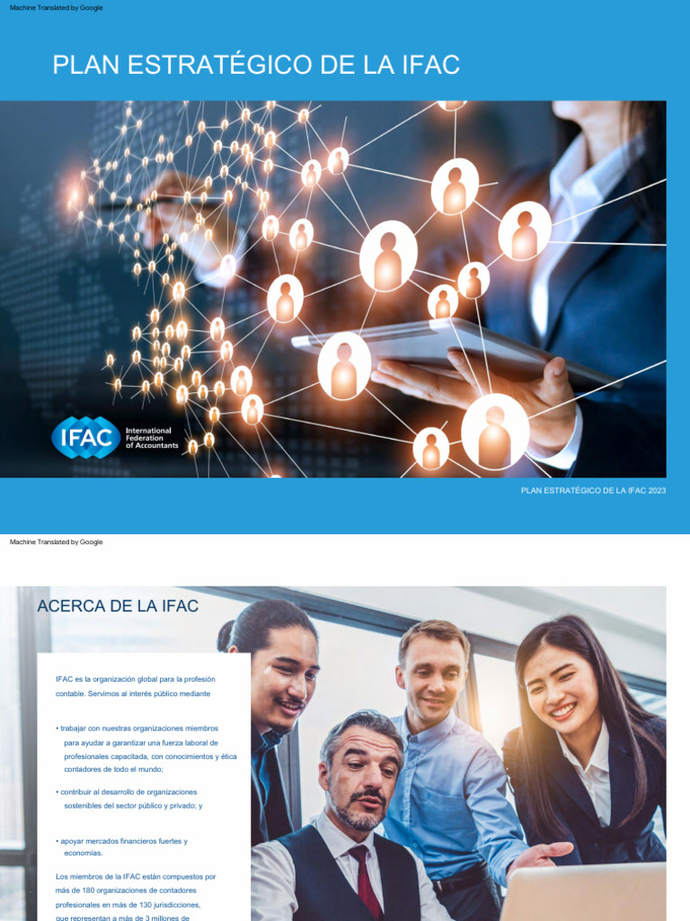 IFAC-Strategic-Plan-2023 Traducción | PDF