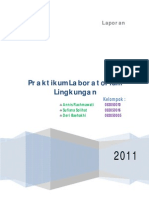 Laporan Laboratorium Lingkungan