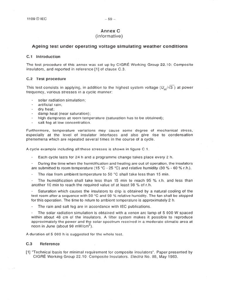 1109 - IEC - 1992-Anexo C | PDF