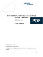 IS-41 CDMA To CDMA Inter-Vendor Hard Handoff Application: Issues 0.7 Date: 02 May, 2002