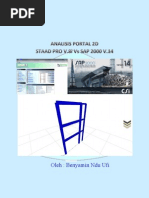 Tutorial SAP2000 Vs STAAD PRO