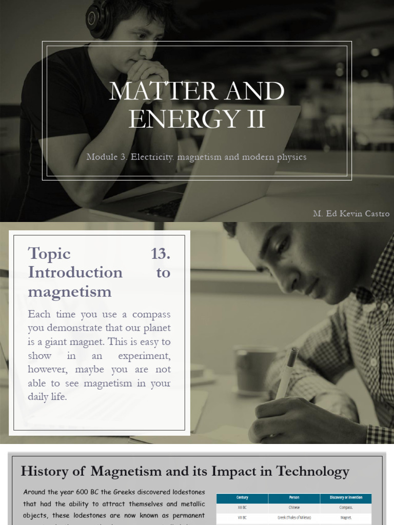 Matter+and+Energy+II +topics+13+and+14 | PDF