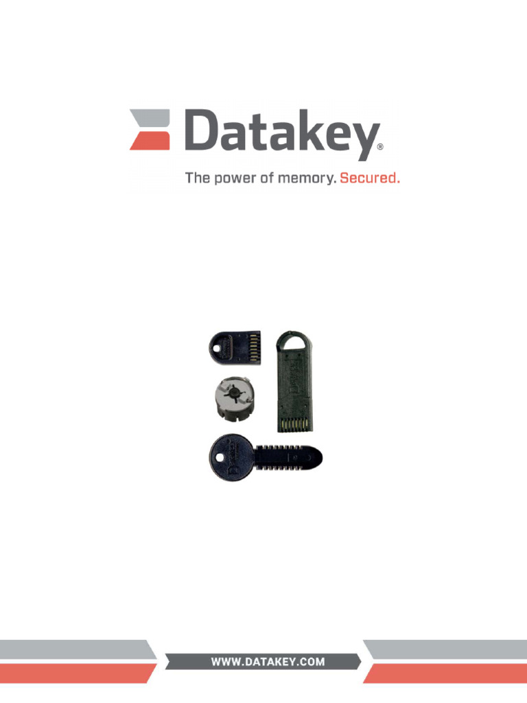 Datakey I2C EEPROM Interface Specification 223 0017 005 Rev E | PDF