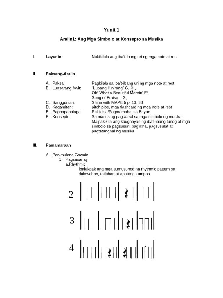 Aralin 1 | PDF