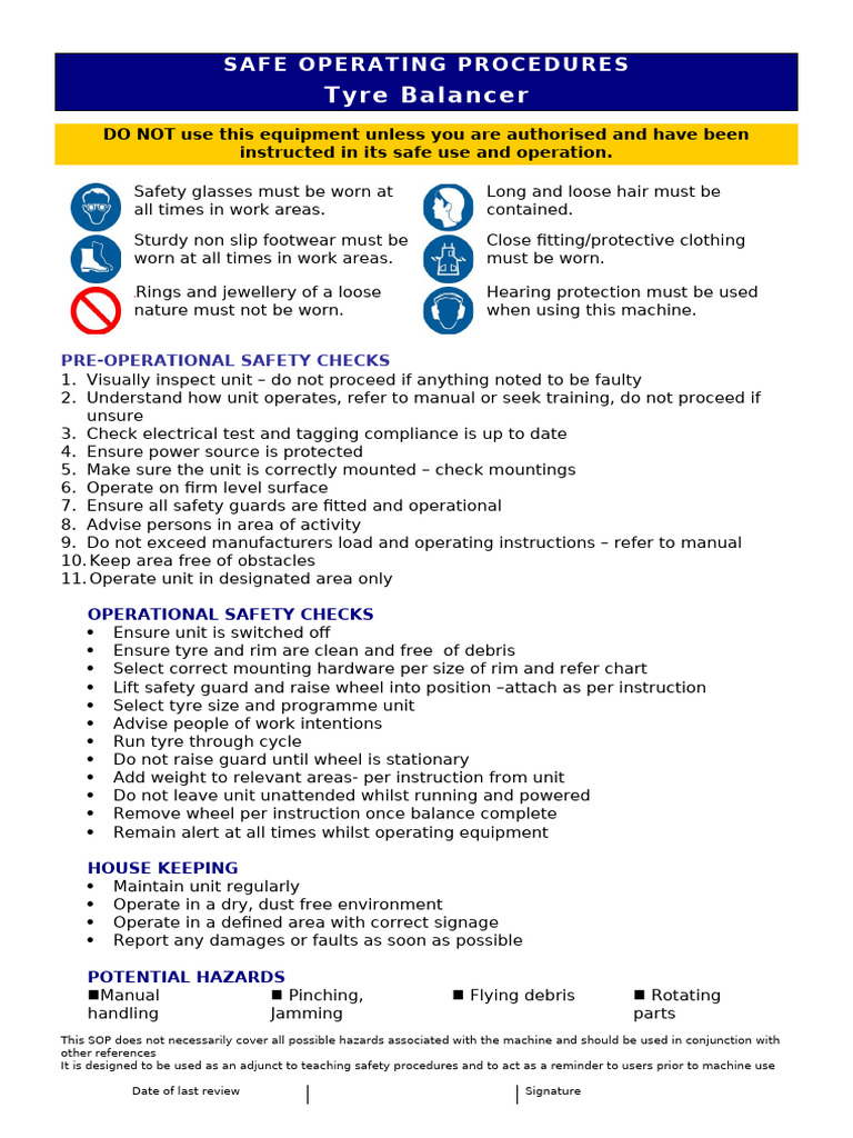 Tyre Balancer | PDF