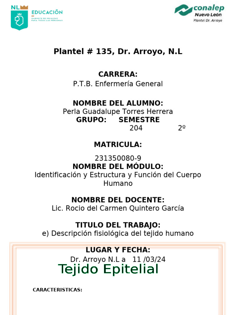 Perla Torres 204 | PDF
