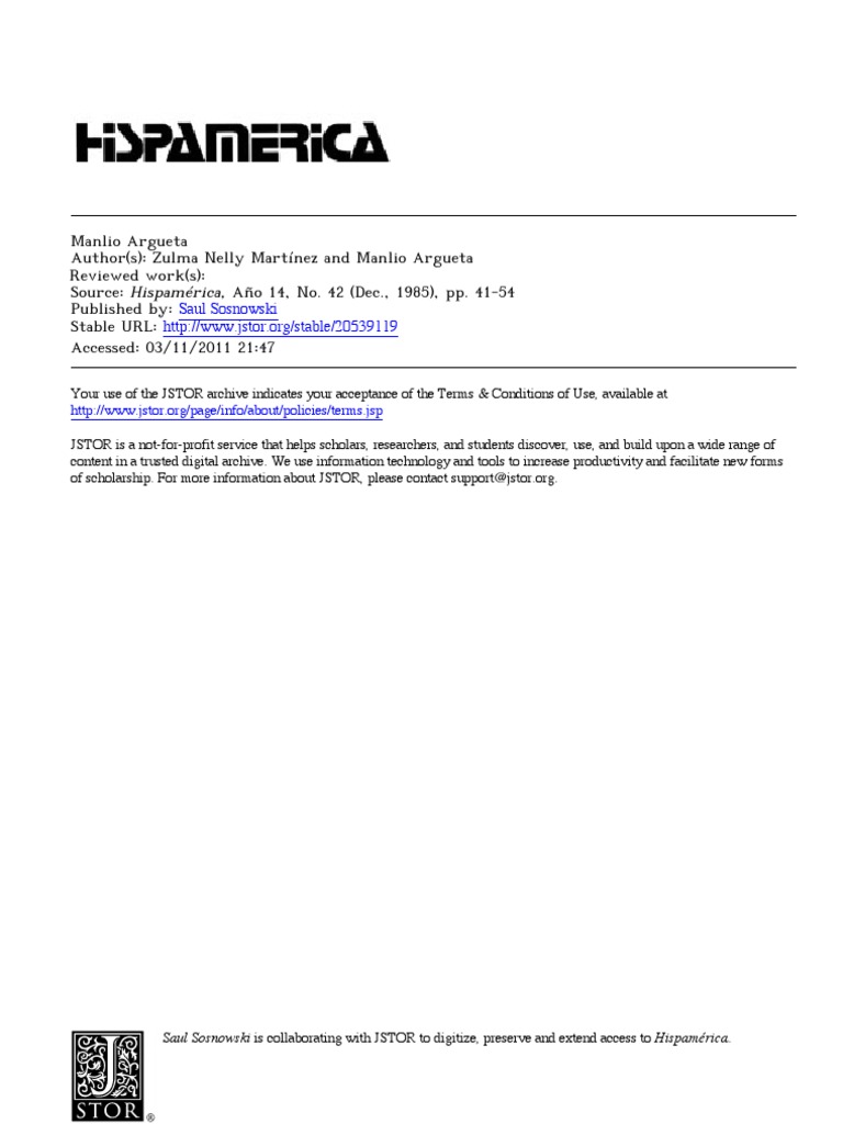 Manlio Argueta Novelas Testimonio