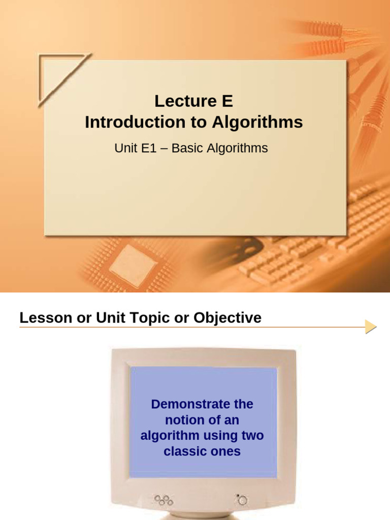 Lecture E Introduction To Algorithms | PDF