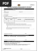Borang Permohonan Menggunakan Kenderaan Sendiri | PDF