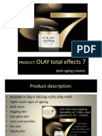 OLAY Total Effects: Product: (Anti-Aging Cream)