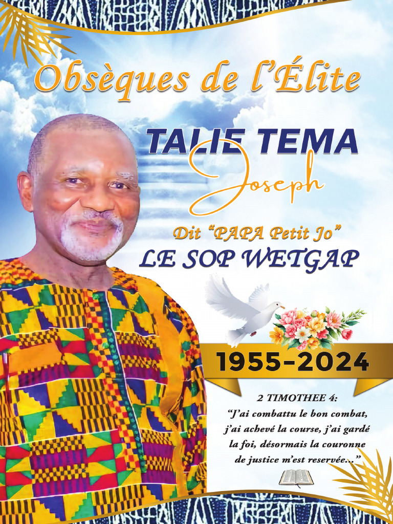 Programme Obseque Print | PDF