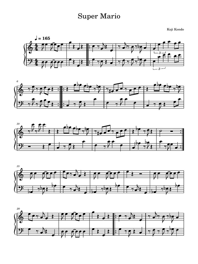 Super Mario | PDF