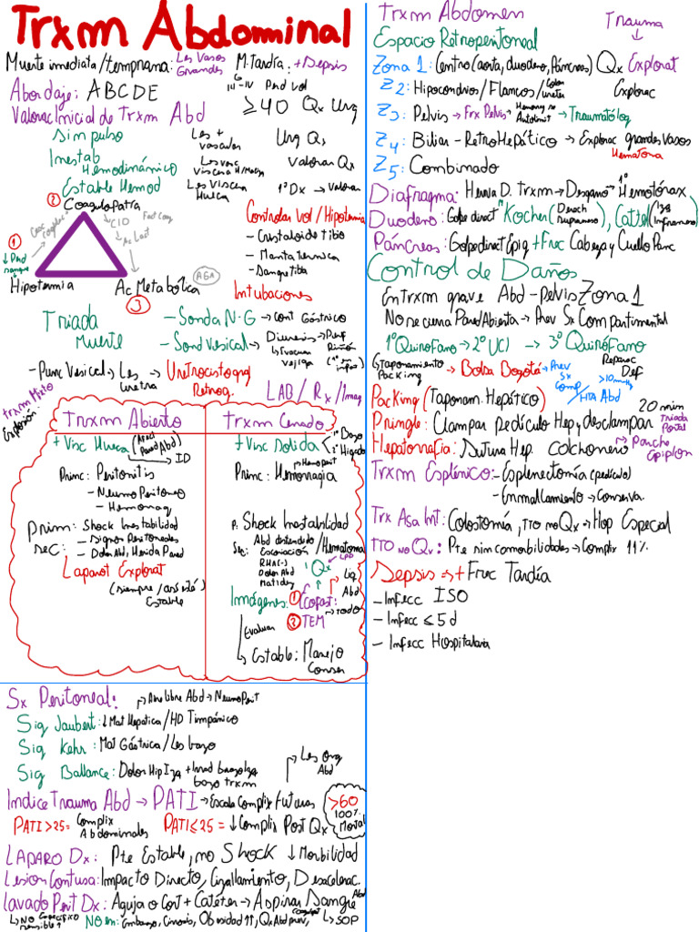 Trauma Abdominal | PDF