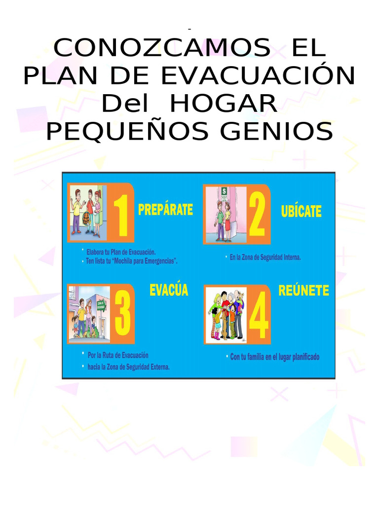 Plan de Evacuacion 2022 | PDF