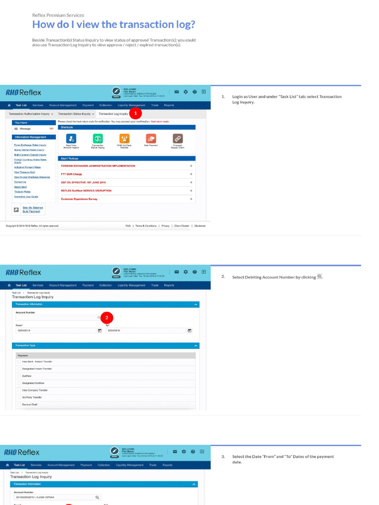 How Do I View The Transaction Log | PDF
