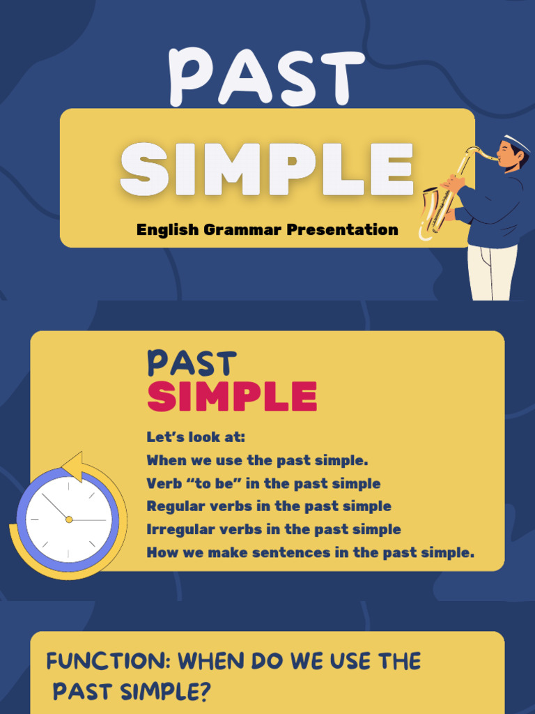Past simple pdf