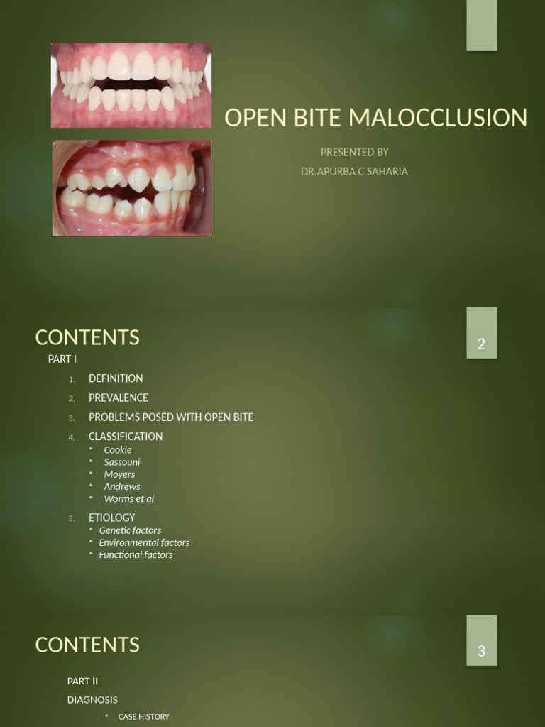 Open Bite Apurba PART 2 NEW | PDF