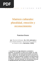 Matrices culturales