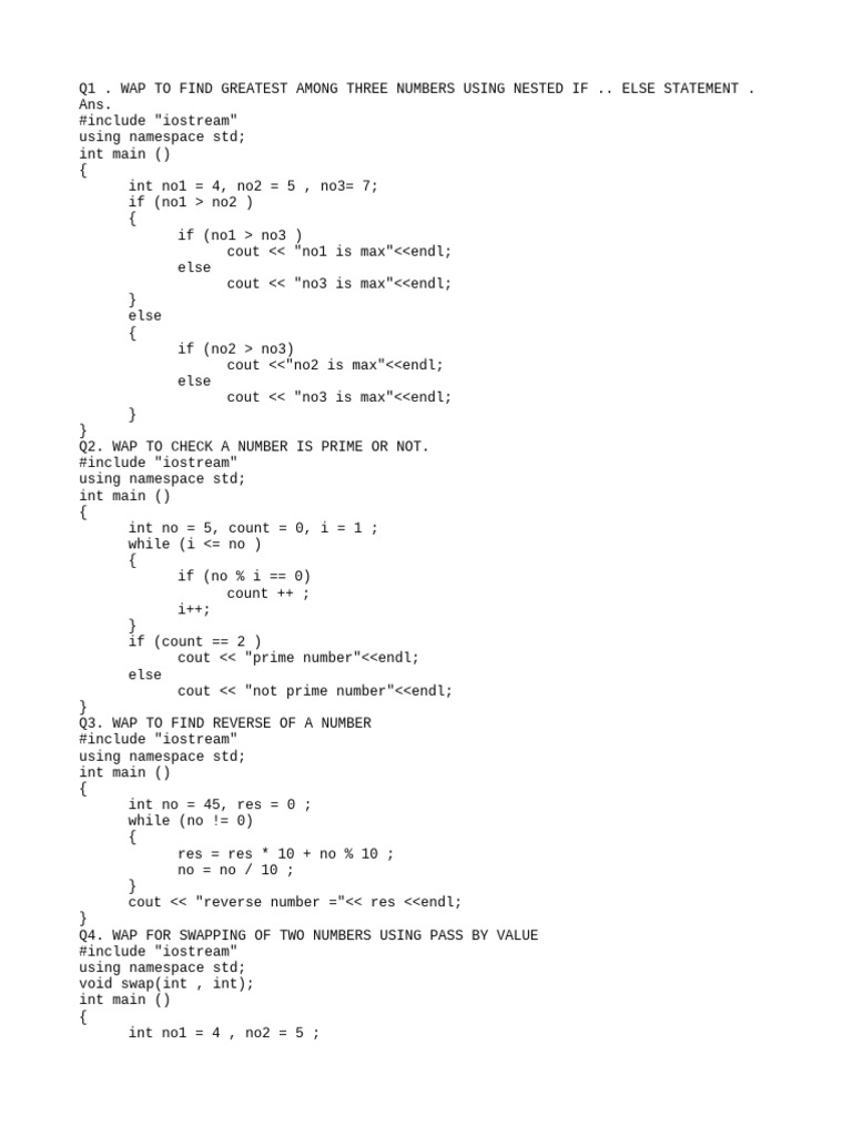 C++ Lab | PDF