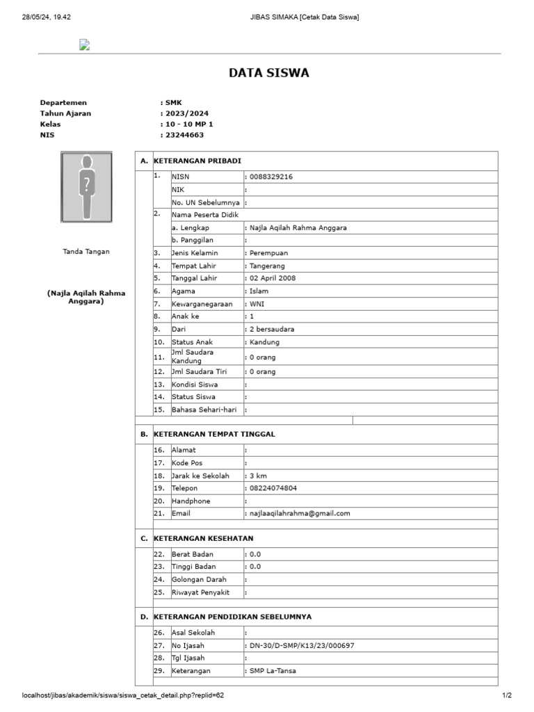 Sas najla aqilah pdf