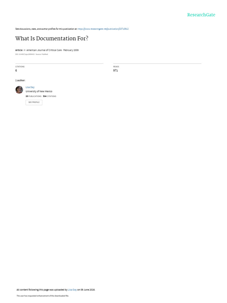 Documentation | PDF