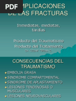 Complicaciones de Las Fracturas