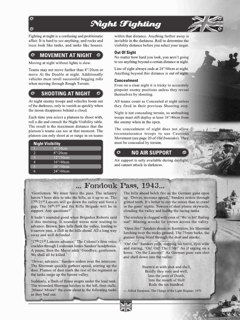 DR Nightfighting Rules | PDF